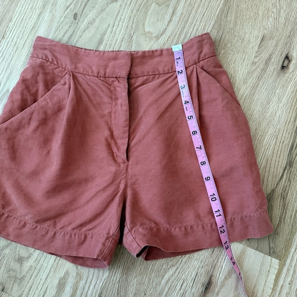 Aritzia Wilfred Linen Lyocell Shorts Size 0 - Picture 6 of 9